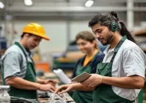 aprendizes de curso profissionalizante