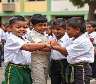 estudantes de escolas municipais