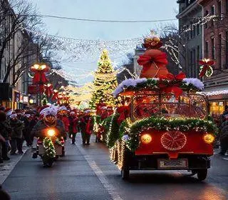 programação do desfile natalino