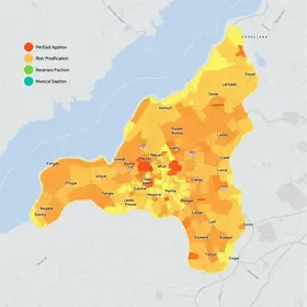Mapeamento de áreas para o Plano Municipal de Redução de Riscos