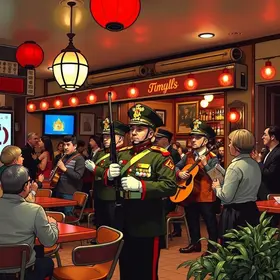 Restaurante Popular leva animação para usuários com a Banda da Guarda Municipal