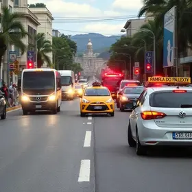 interdições na Passarela do Canaã