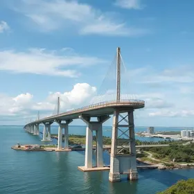 estruturas irregulares no Viaduto do Bonfim
