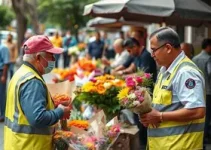 Segurança Cidadã ambulantes flores cemitérios Maceió