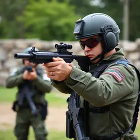 Guarda Municipal curso armamento e tiro