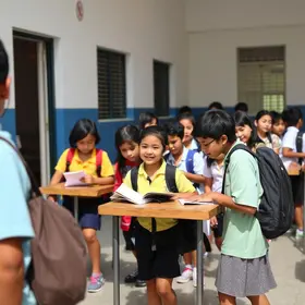 Estudantes da rede pública de Maceió retornaram às aulas
