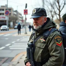Guarda Municipal acolhe homem em situação de rua